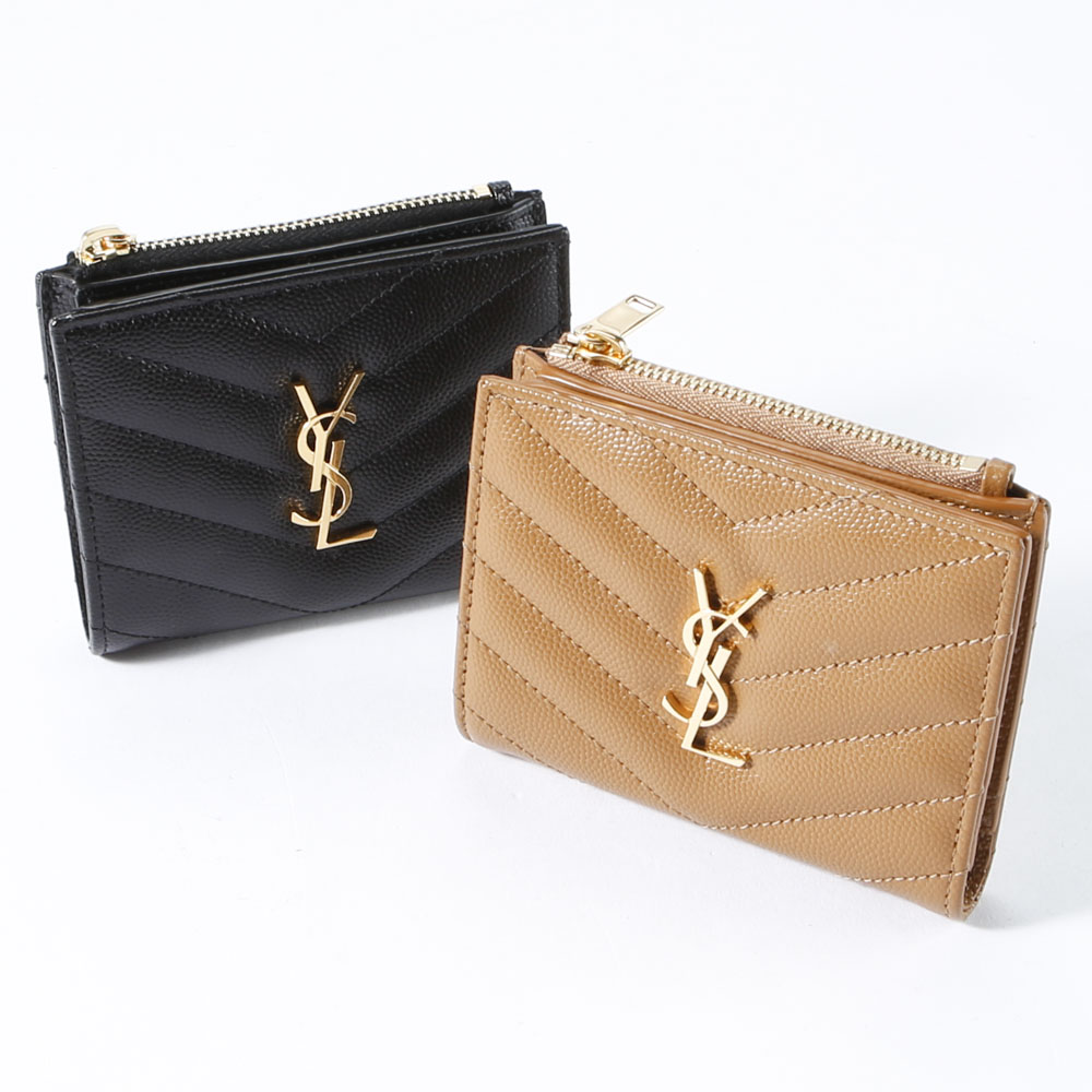 サンローラン SAINT LAURENT 折財布 モノグラムYSL 二折 小銭入付 575879BOW01【FITHOUSE ONLINE SHOP】
