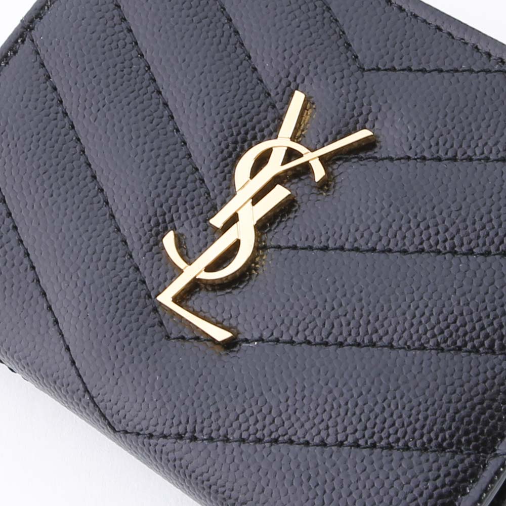 サンローラン SAINT LAURENT 折財布 モノグラムYSL 二折 小銭入付 575879BOW01【FITHOUSE ONLINE SHOP】