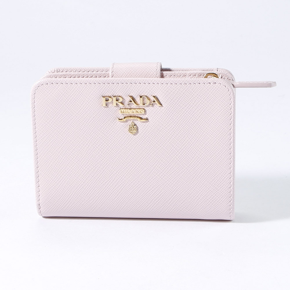 プラダ PRADA 折財布 SAF.MET 小銭入付/ALABASTRO 1ML018-QWA【FITHOUSE ONLINE SHOP】