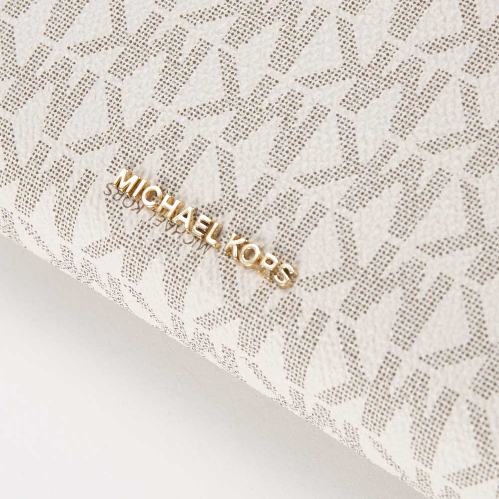 マイケルコース MICHAEL KORS 折財布 MK CHARM キャンバス シグネチャー 32F1GGRE8B【FITHOUSE ONLINE SHOP】