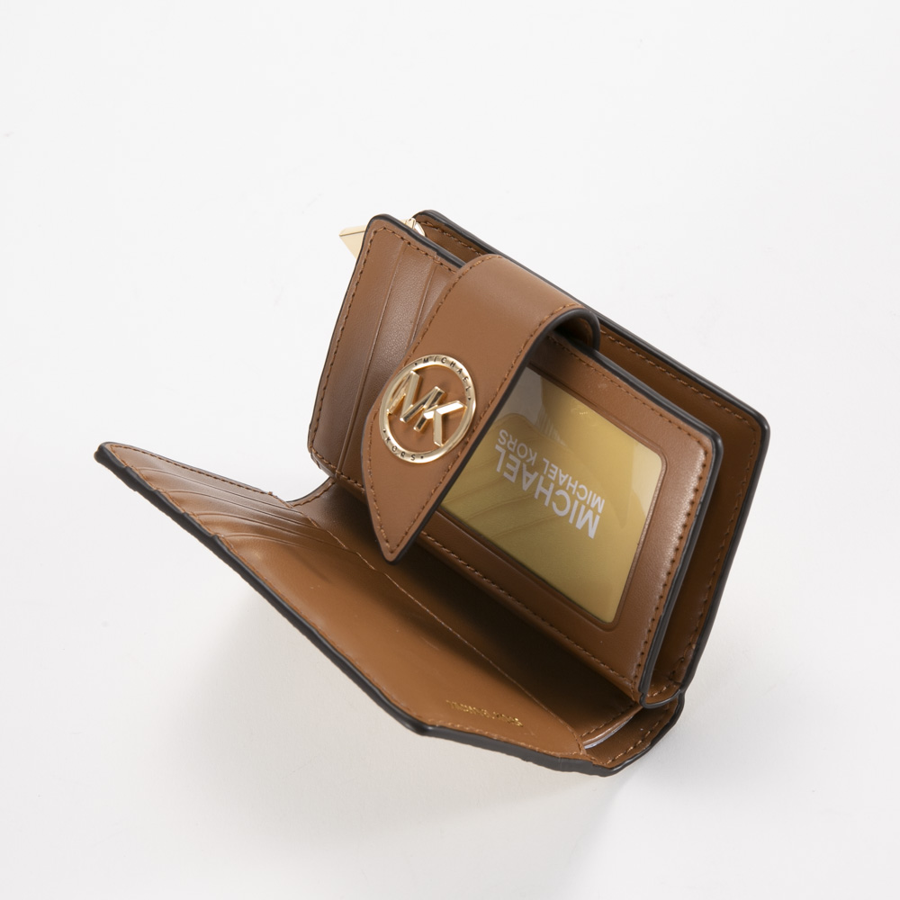 マイケルコース MICHAEL KORS 折財布 MK CHARM キャンバス シグネチャー 32F1GGRE8B【FITHOUSE ONLINE SHOP】