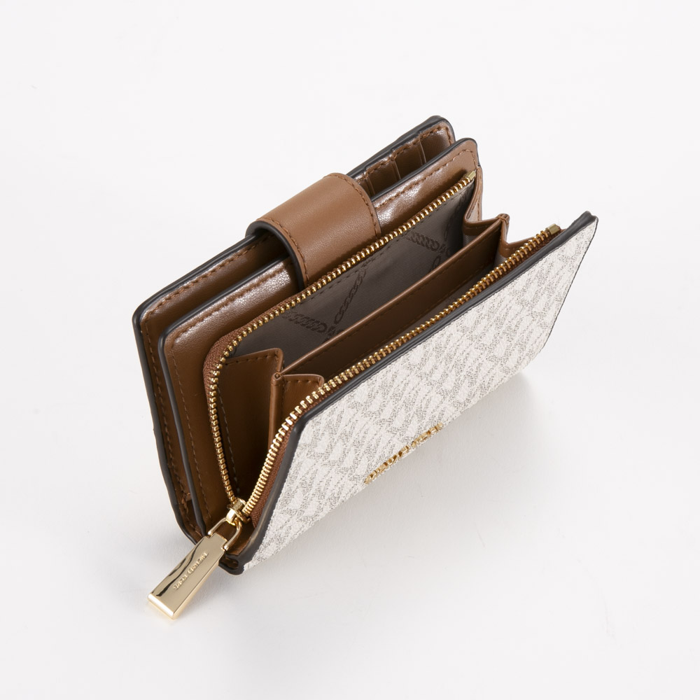 マイケルコース MICHAEL KORS 折財布 MK CHARM キャンバス シグネチャー 32F1GGRE8B【FITHOUSE ONLINE SHOP】