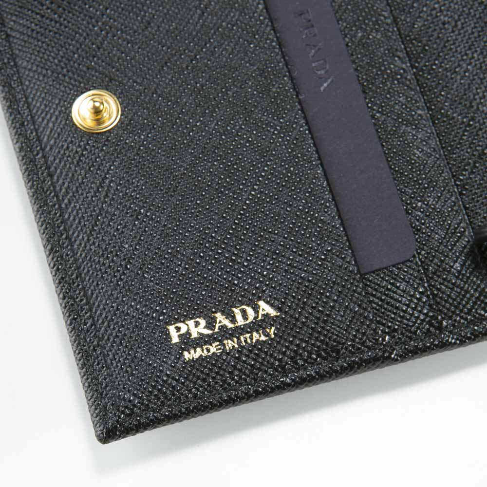 プラダ PRADA 折財布 SAF.TRIANGORO 小銭入付/NERO 1MV021-QHH【FITHOUSE ONLINE SHOP】