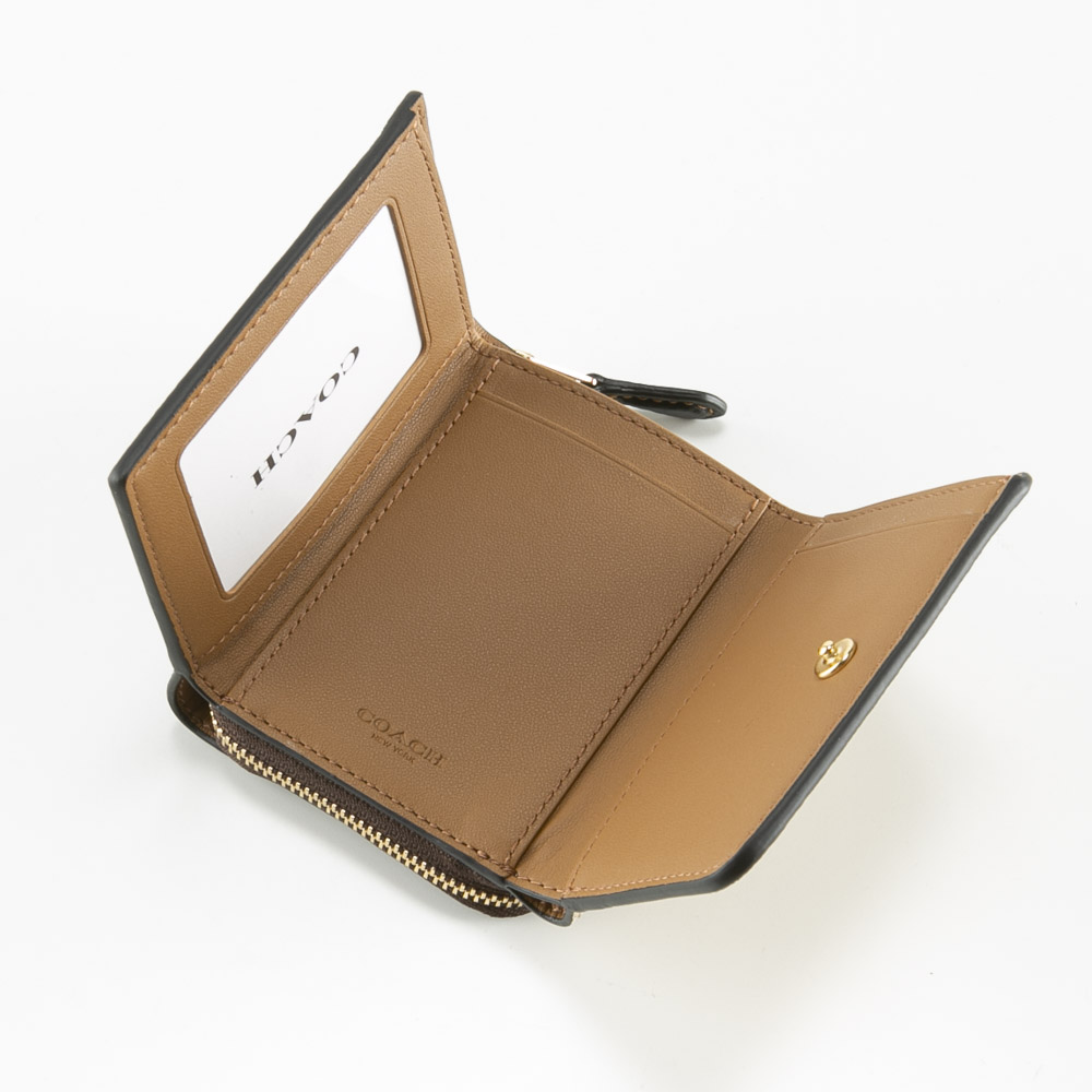 コーチ COACH シグネチャーバイカラー三つ折り財布 F78081【FITHOUSE ONLINE SHOP】