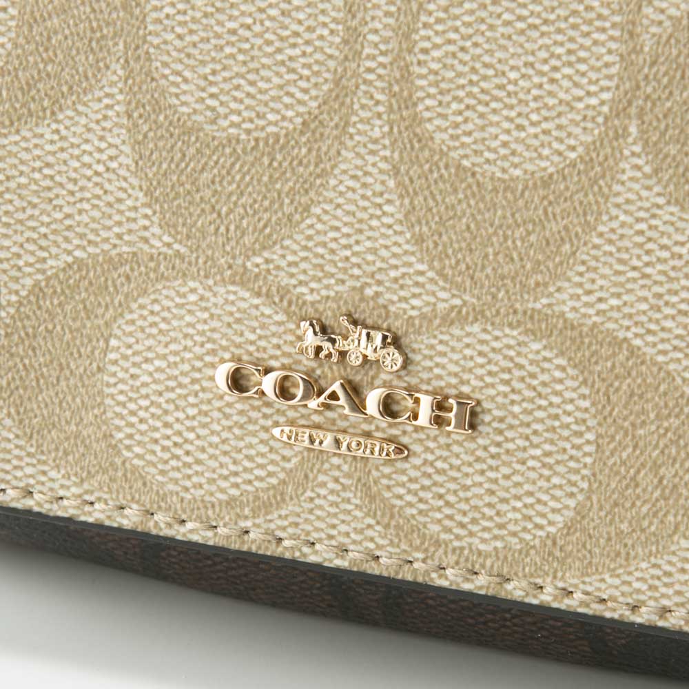 コーチ COACH シグネチャーバイカラー三つ折り財布 F78081【FITHOUSE ONLINE SHOP】