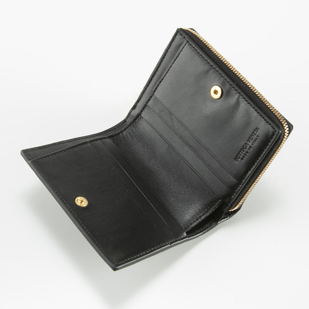 ボッテガヴェネタ BOTTEGA VENETA 折財布 イントレチャート コンチネンタル ラウンド小銭入付 701458VCQC【FITHOUSE ONLINE SHOP】