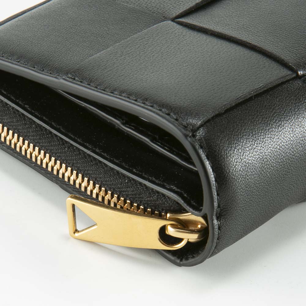 ボッテガヴェネタ BOTTEGA VENETA 折財布 イントレチャート コンチネンタル ラウンド小銭入付 701458VCQC【FITHOUSE ONLINE SHOP】