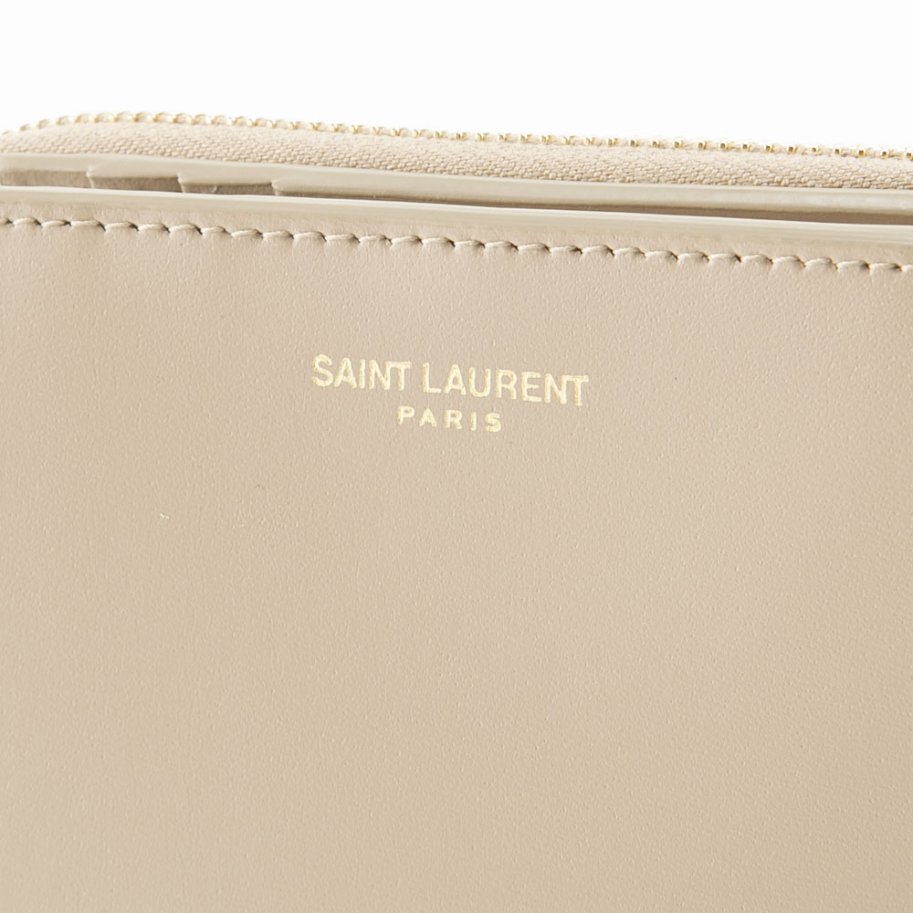 サンローラン SAINT LAURENT 折財布 グレインレザー 外ラウンド 668319 1JB0J【FITHOUSE ONLINE SHOP】