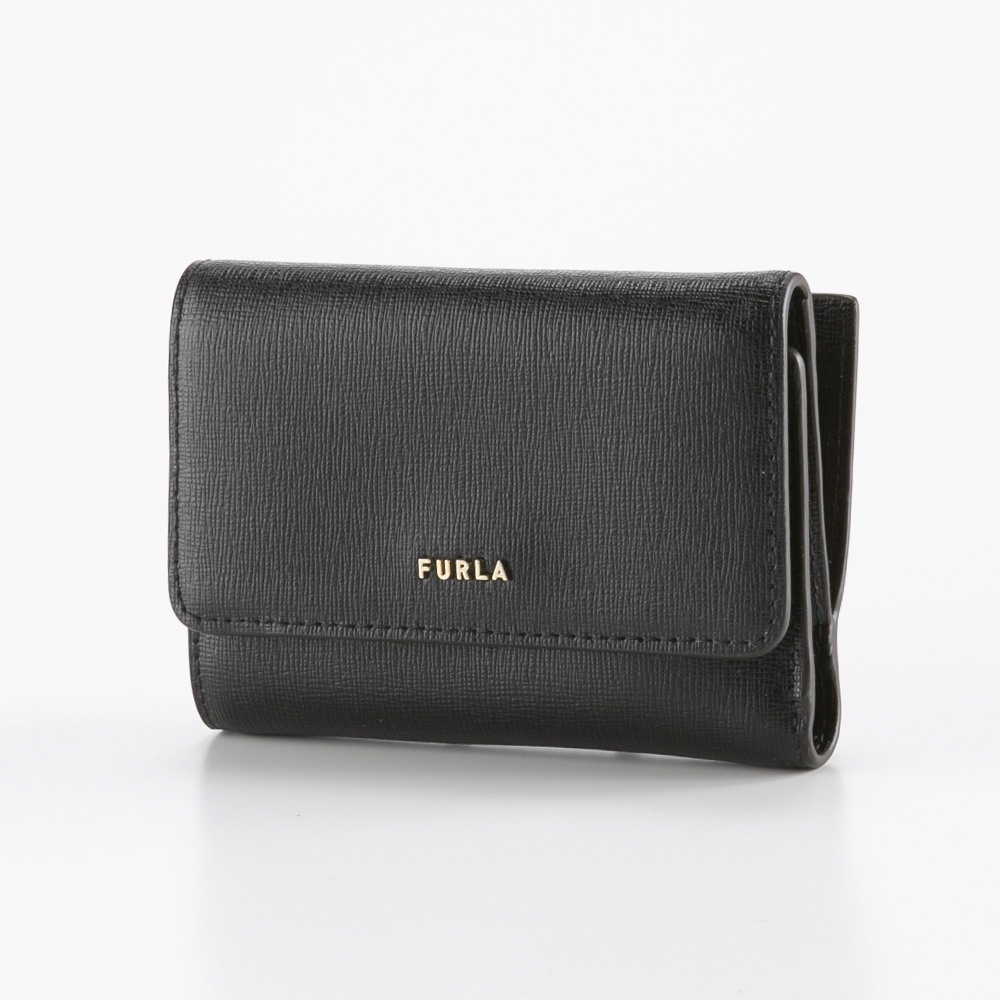 フルラ FURLA 折財布 BABYLON 三折 小銭入付 SM/NERO PCZ0UNO-B30000 ...