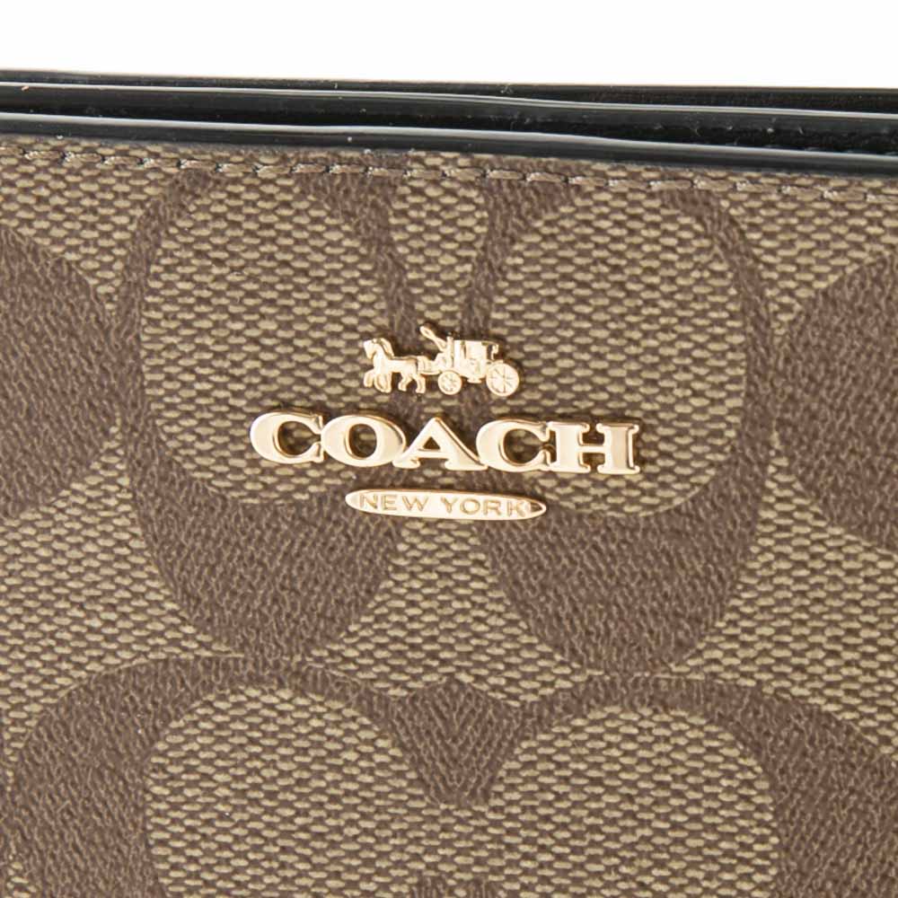 コーチ COACH 折財布 PVCシグネチャー スナップ 小銭入付 C3309【FITHOUSE ONLINE SHOP】