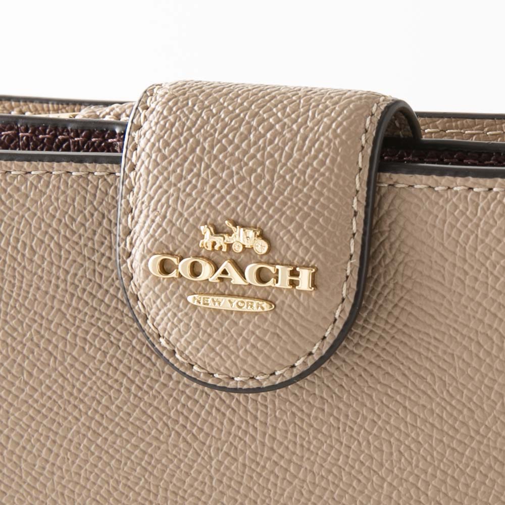 コーチ COACH 折財布 ラグジュアリ グレイン 小銭入付 6390【FITHOUSE ONLINE SHOP】