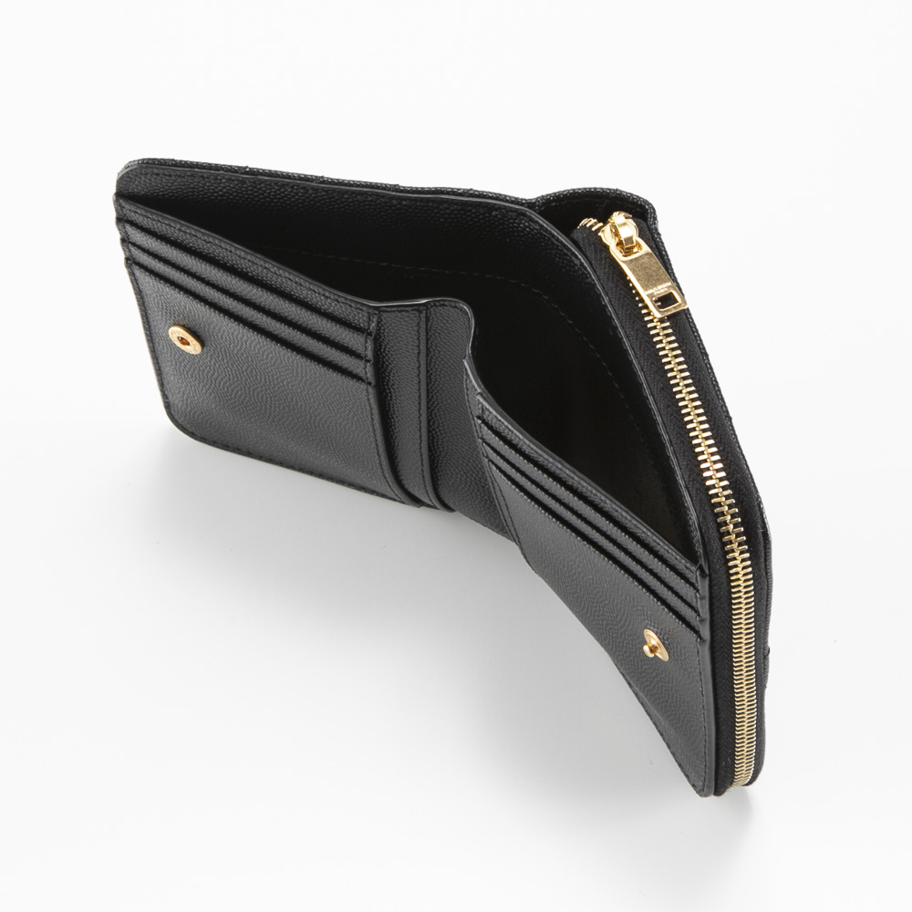 サンローラン SAINT LAURENT 折財布 モノグラム YSL マテラッセ
