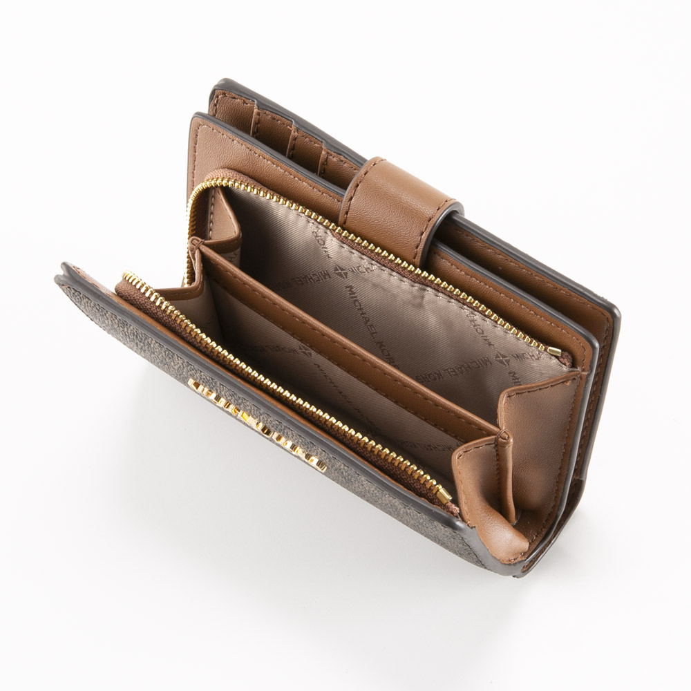 マイケルコース MICHAEL KORS PVCシグネチャーL字折り財布 35F8GTVF2B【FITHOUSE ONLINE SHOP】
