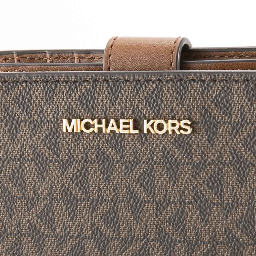 マイケルコース MICHAEL KORS PVCシグネチャーL字折り財布 35F8GTVF2B【FITHOUSE ONLINE SHOP】