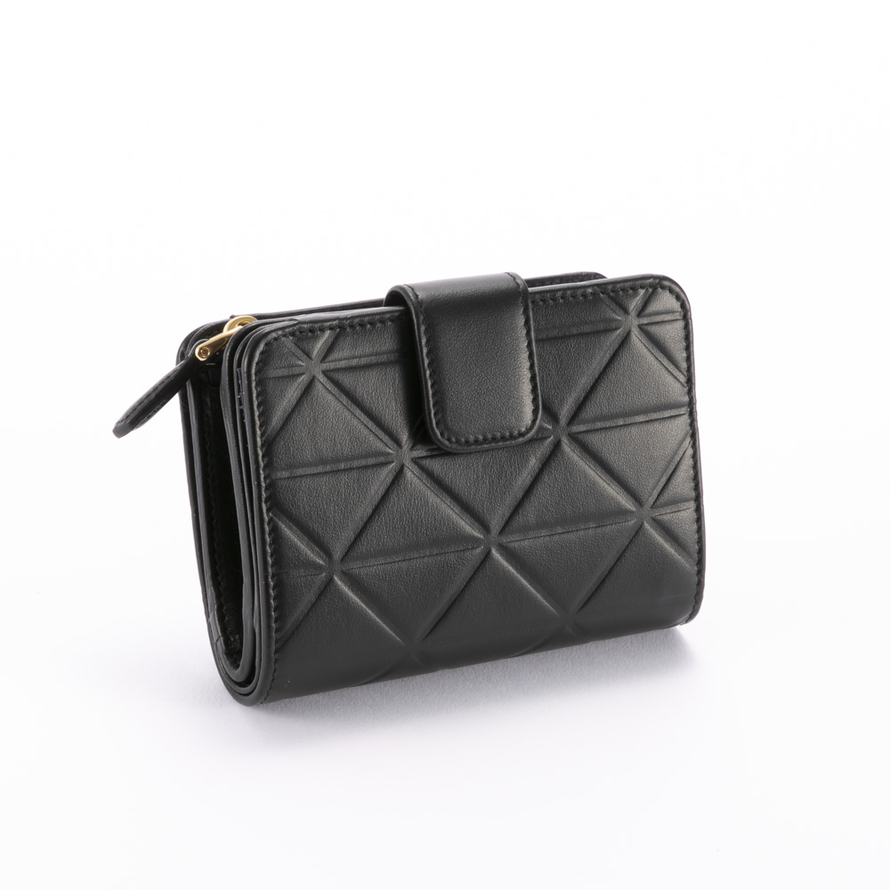 プラダ PRADA SOFT CALF TRIANGOL 折り財布 1ML018 2C3W【FITHOUSE ONLINE SHOP】
