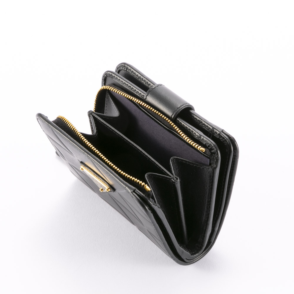 プラダ PRADA SOFT CALF TRIANGOL 折り財布 1ML018 2C3W【FITHOUSE ONLINE SHOP】