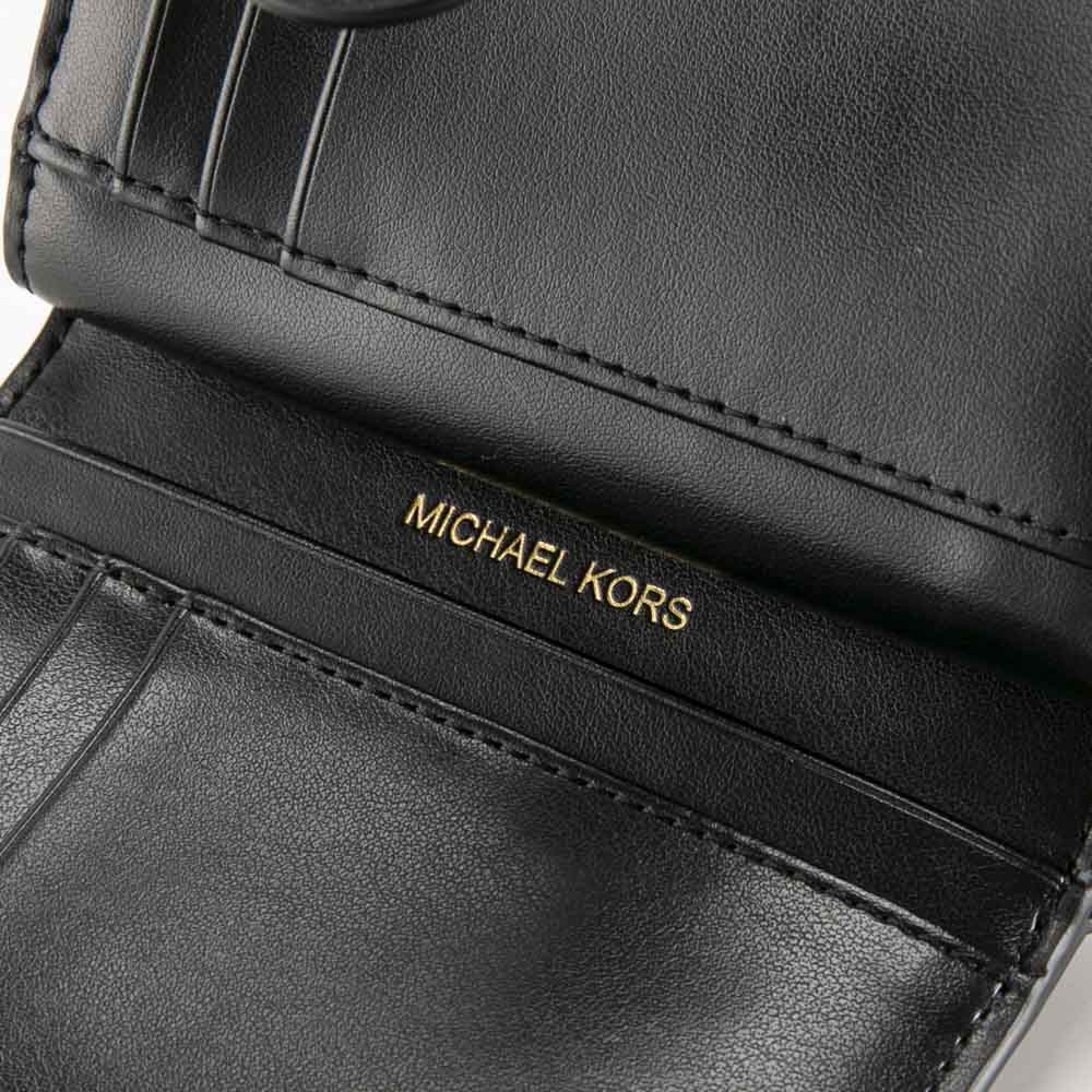 マイケルコース MICHAEL KORS MK CHARM SM タブ コンパクトポケット 折り財布 32H3G0KD5L【FITHOUSE ONLINE SHOP】