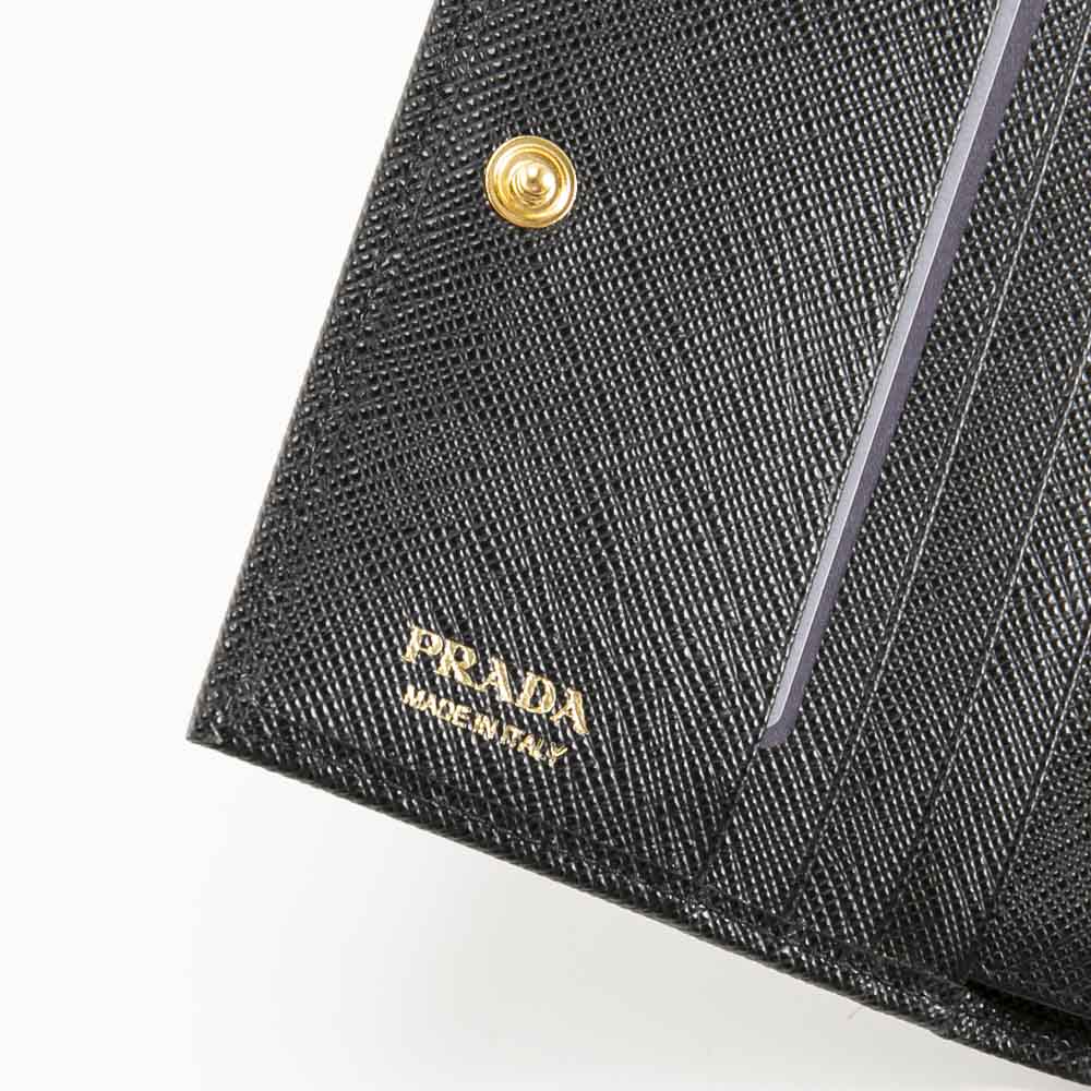 プラダ PRADA SAFFIANO TRIANGOLO 折り財布 1ML050 QHH【FITHOUSE ONLINE SHOP】