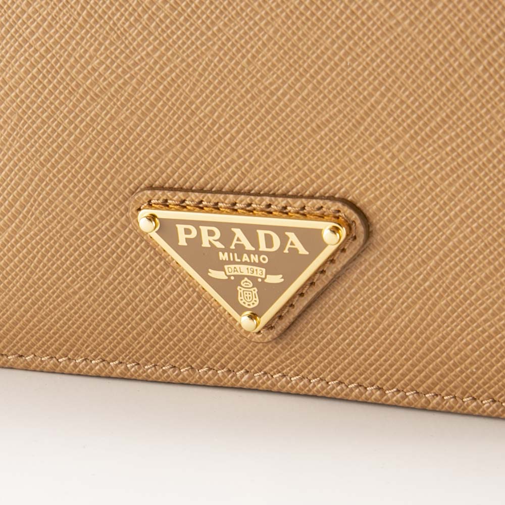 プラダ PRADA SAFFIANO TRIANGOLO 折り財布 1MV204 QHH【FITHOUSE ONLINE SHOP】