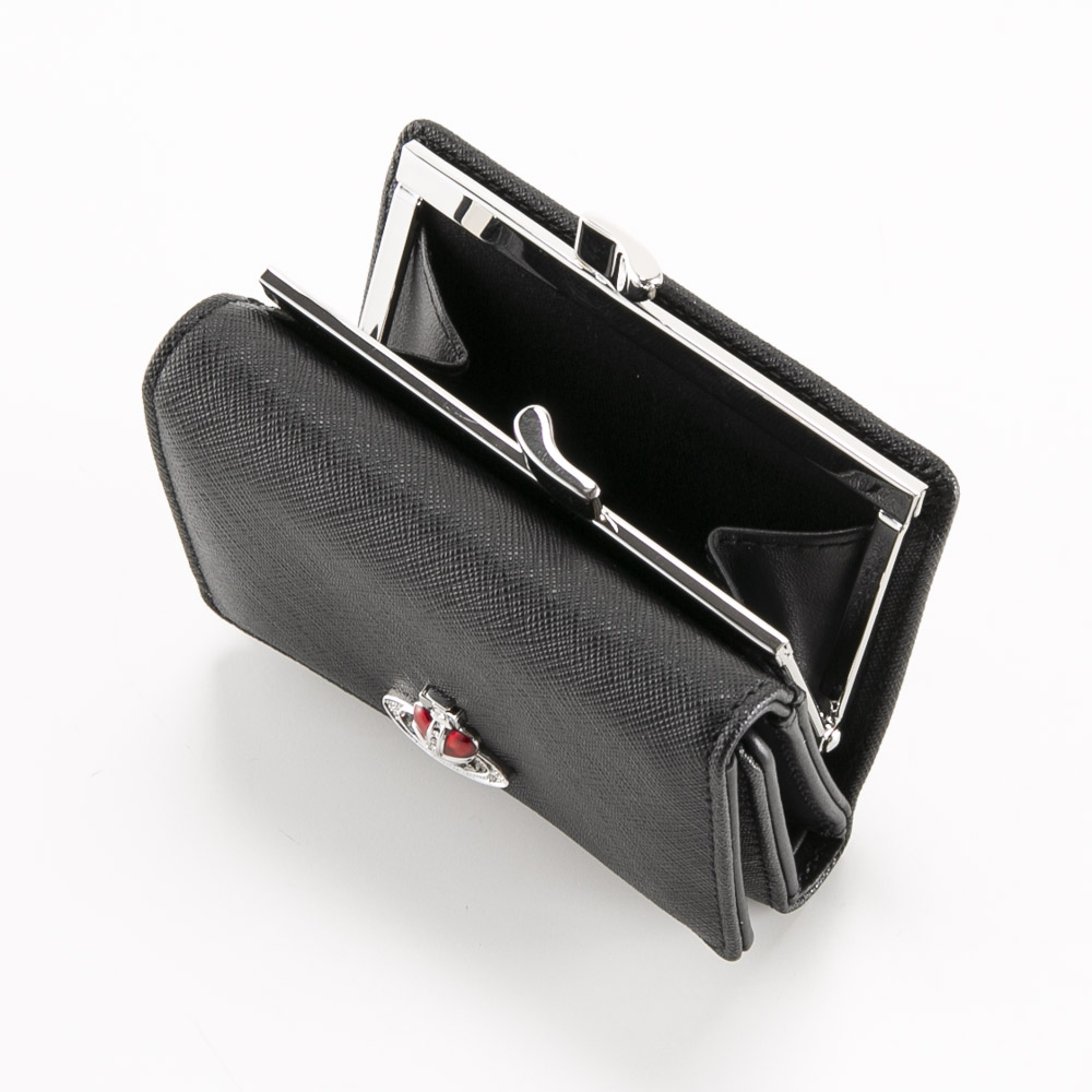 ヴィヴィアンウエストウッド Vivienne Westwood 折財布 DIAMANTE SERIES 三折 外ガマ口小銭入付 51010018-L0040【FITHOUSE ONLINE SHOP】