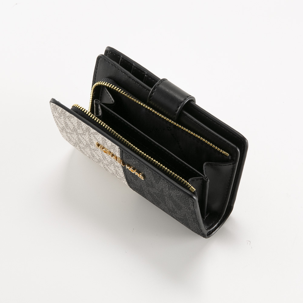 マイケルコース MICHAEL KORS 折財布 JET SET TRAVEL バイカラー 小銭入付 35F4GTVF6B【FITHOUSE ONLINE SHOP】