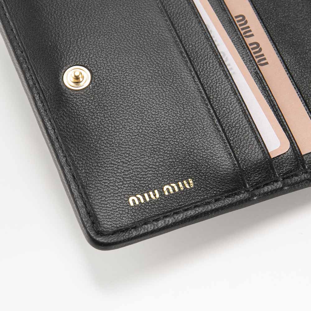 ミュウミュウ miumiu 折り財布 MATELASSE マトラッセ 5MV204 2FPP【FITHOUSE ONLINE SHOP】