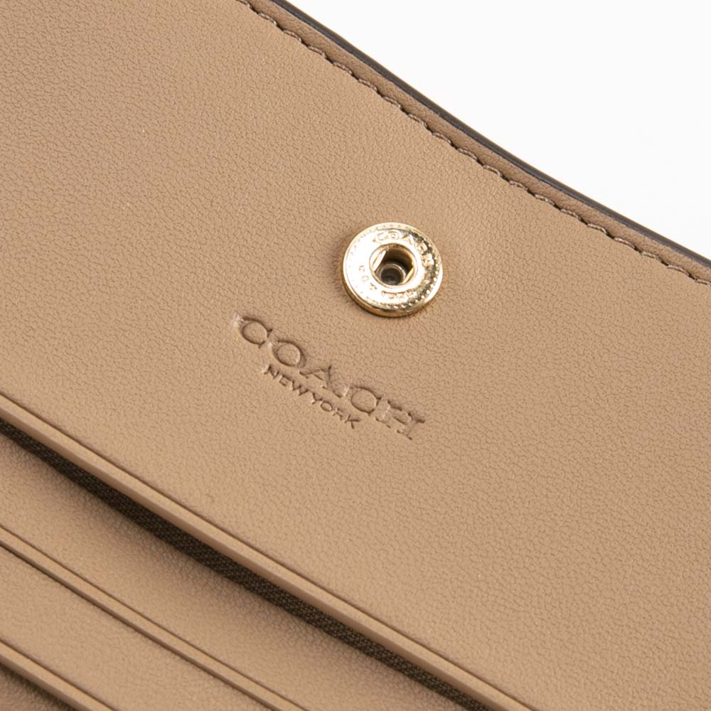 コーチ COACH 折財布 ペブルレザー スナップ 小銭入付 C2862【FITHOUSE ONLINE SHOP】