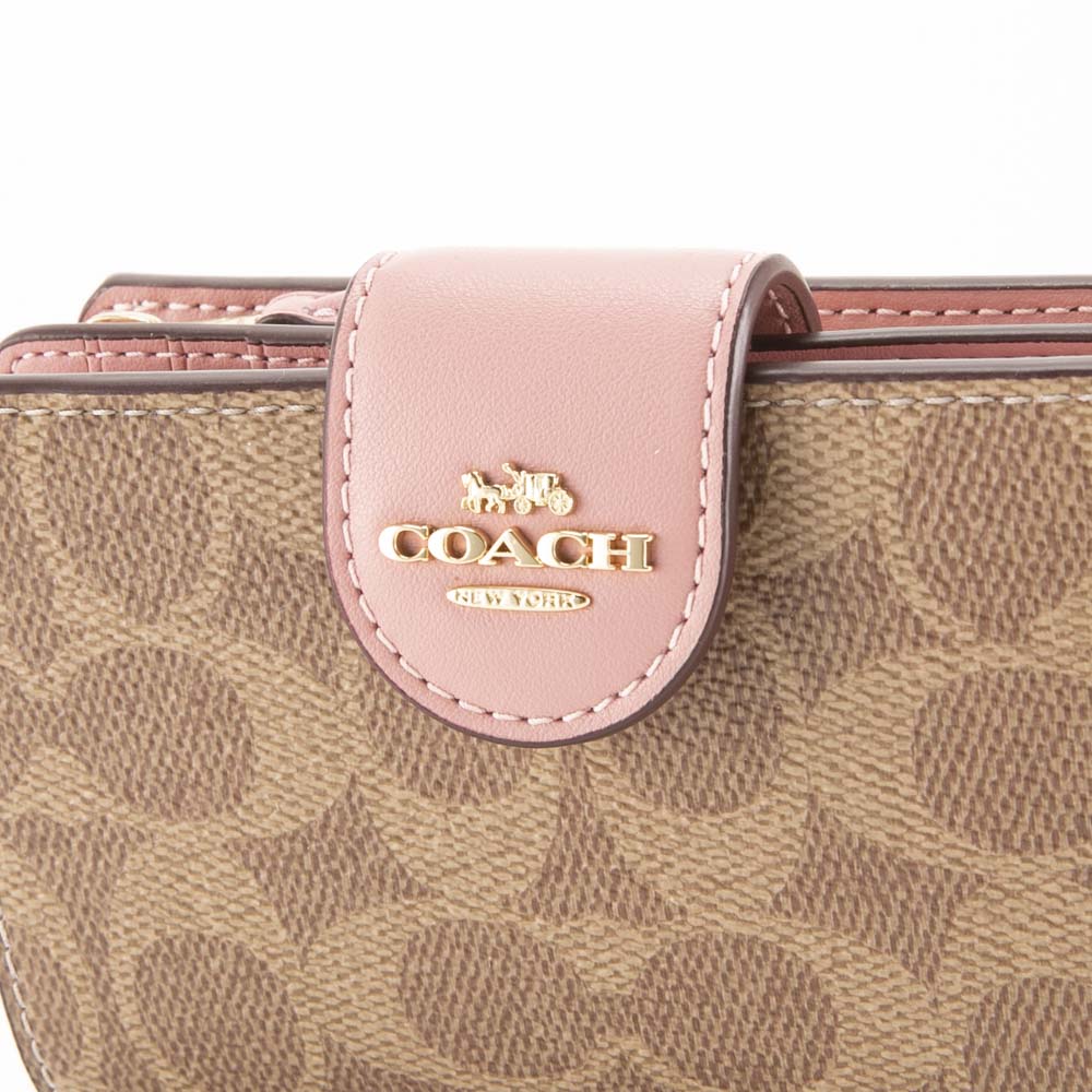 コーチ COACH PVC シグネチャー 折り財布 CW786【FITHOUSE ONLINE SHOP】