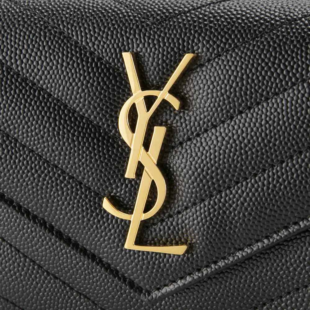 サンローラン SAINT LAURENT モノグラム YSL マテラッセ 折り財布 403943 BOW01【FITHOUSE ONLINE SHOP】
