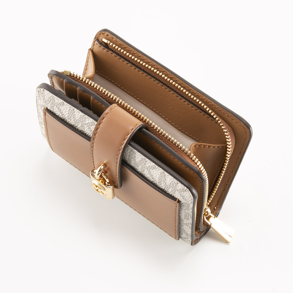 マイケルコース MICHAEL KORS 折り財布 SCARLETT SM タブ コンパクトポケット 32S5GETD1B【FITHOUSE ONLINE SHOP】