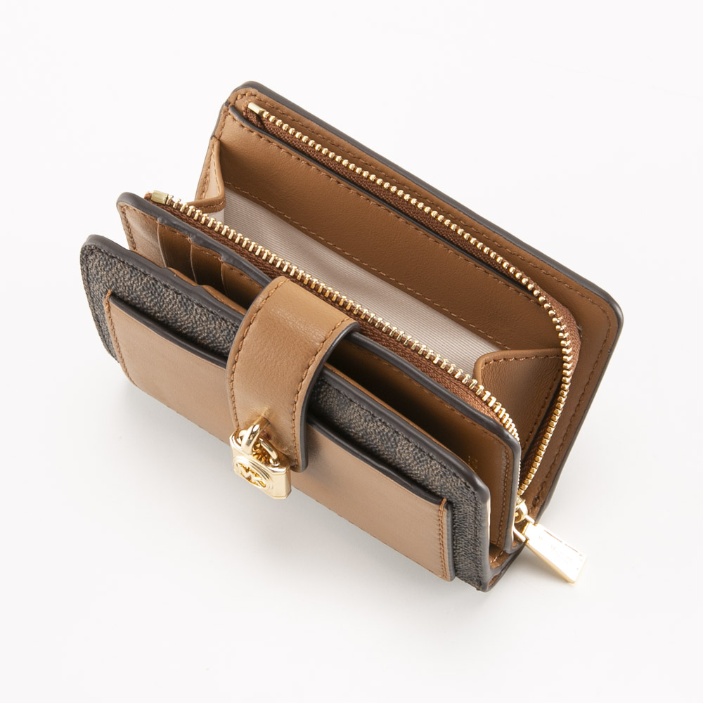 マイケルコース MICHAEL KORS 折り財布 SCARLETT SM タブ コンパクトポケット 32S5GETD1B【FITHOUSE ONLINE SHOP】