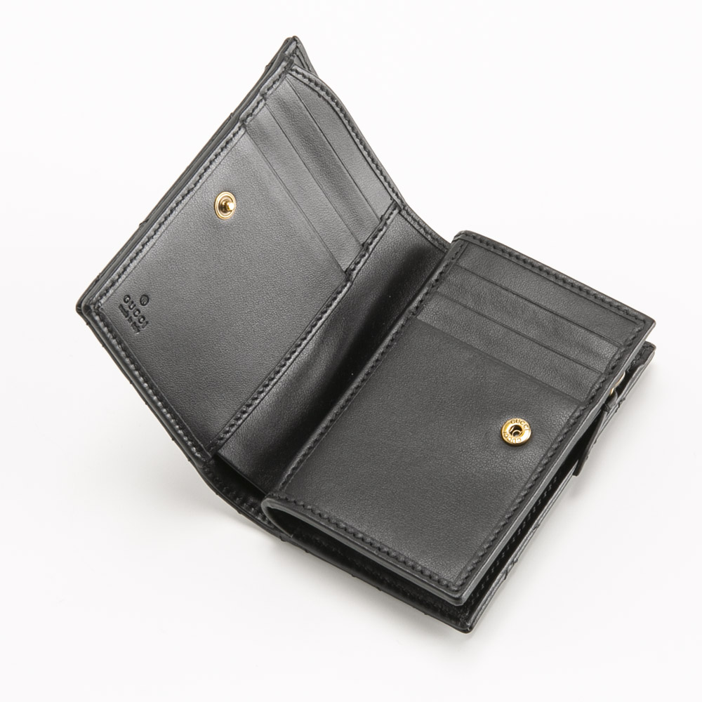 グッチ GUCCI ダブルG キルティングレザー 折り財布 773427 DTDHT【FITHOUSE ONLINE SHOP】