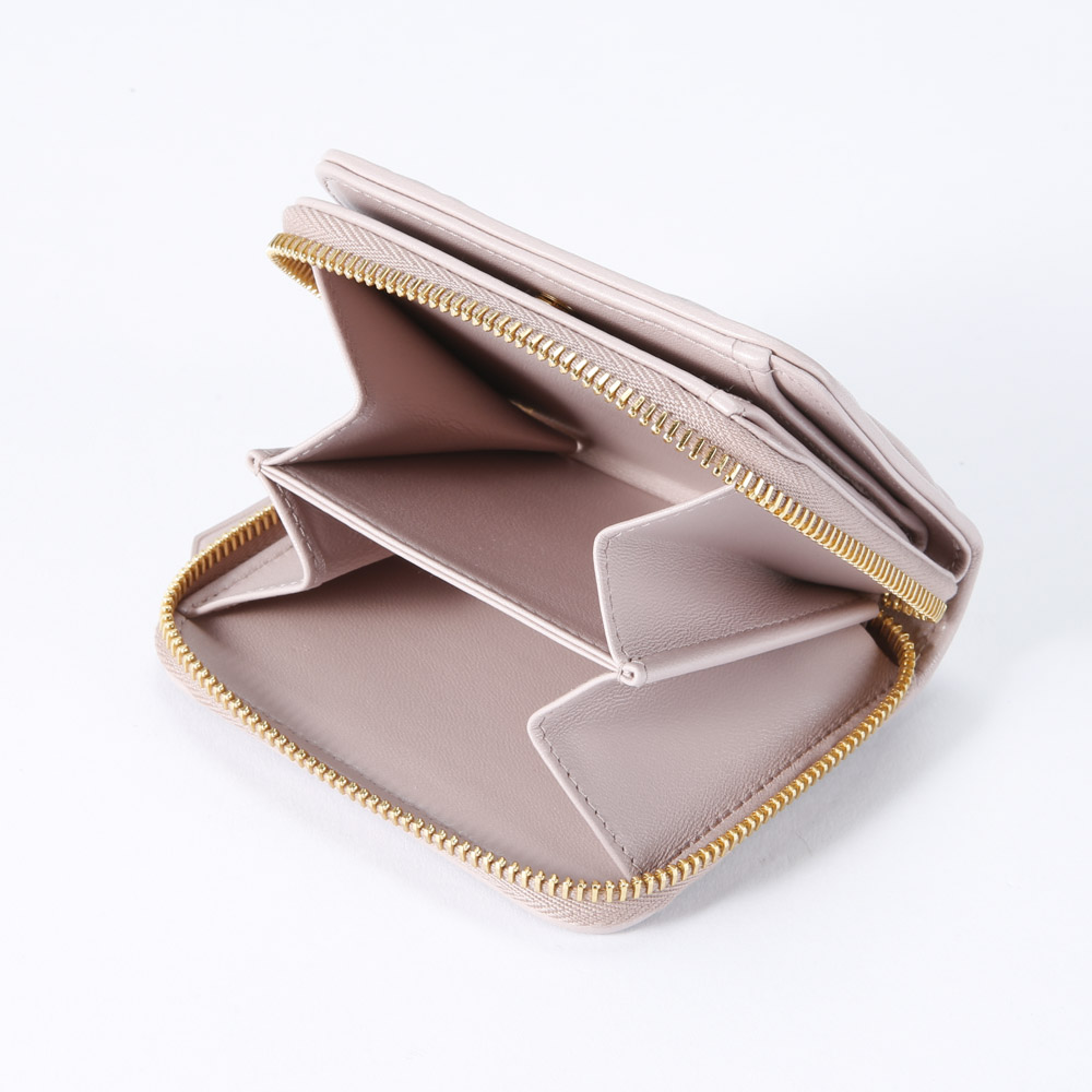 ミュウミュウ miumiu MATELASSE 二つ折り財布 5ML522-N88【FITHOUSE ONLINE SHOP】