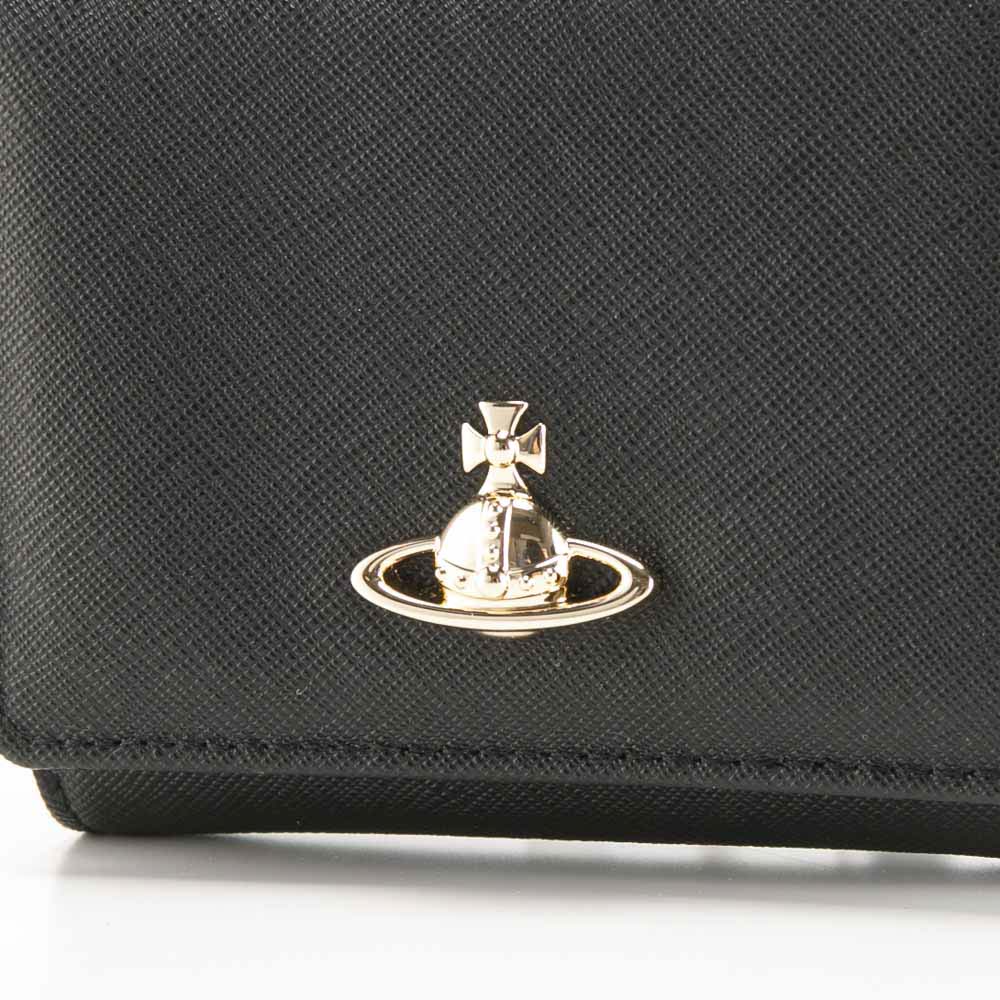 ヴィヴィアンウエストウッド Vivienne Westwood 折り財布 SAFFIANO PLAIN 5115002MW-L001N【FITHOUSE ONLINE SHOP】