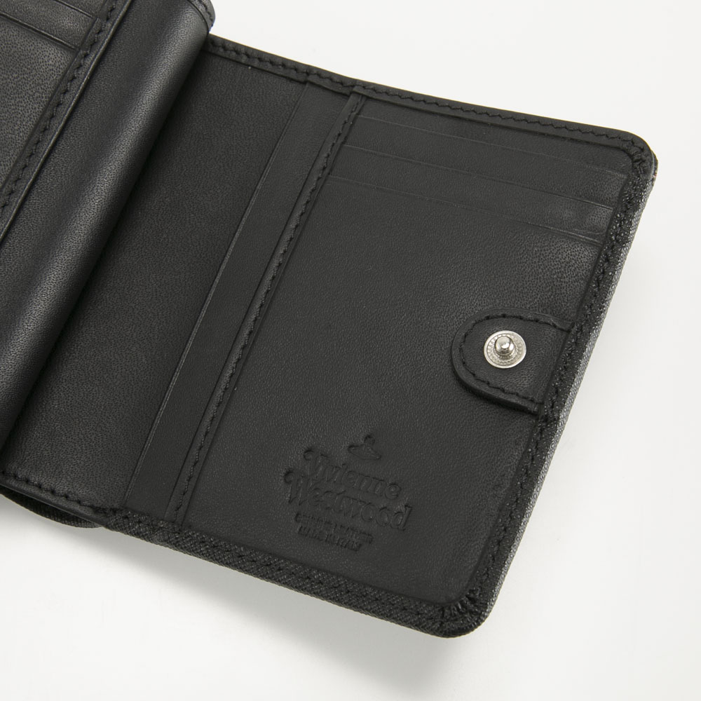 ヴィヴィアンウエストウッド Vivienne Westwood 折り財布 小銭入れ付き SAFFIANO 5115002YW-L001N【FITHOUSE ONLINE SHOP】