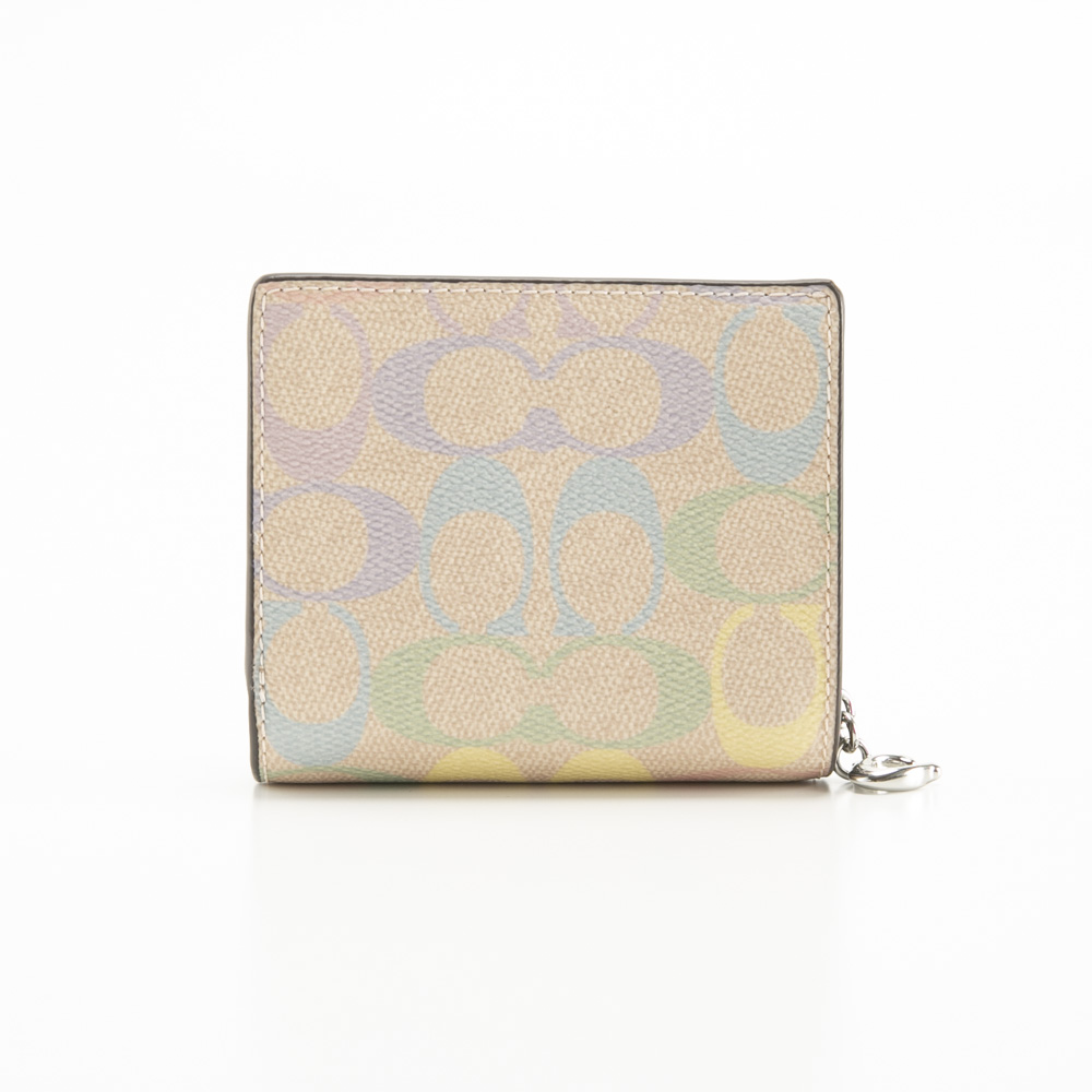 コーチ COACH  折り財布 レインボー シグネチャー スナップ ウォレット CDD11 SVSAS【FITHOUSE ONLINE SHOP】