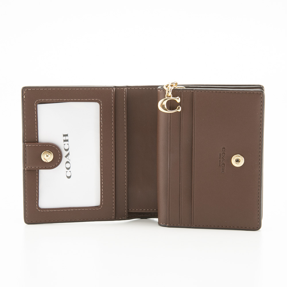 コーチ COACH 折り財布 スナップ ウォレット シグネチャー キャンバス