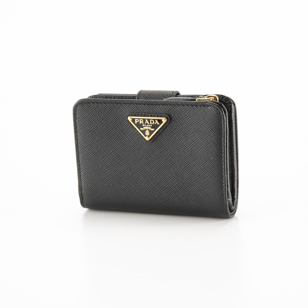 プラダ PRADA SAFFIANO TRIANGOLO 折り財布 1ML018 QHH【FITHOUSE ONLINE SHOP】