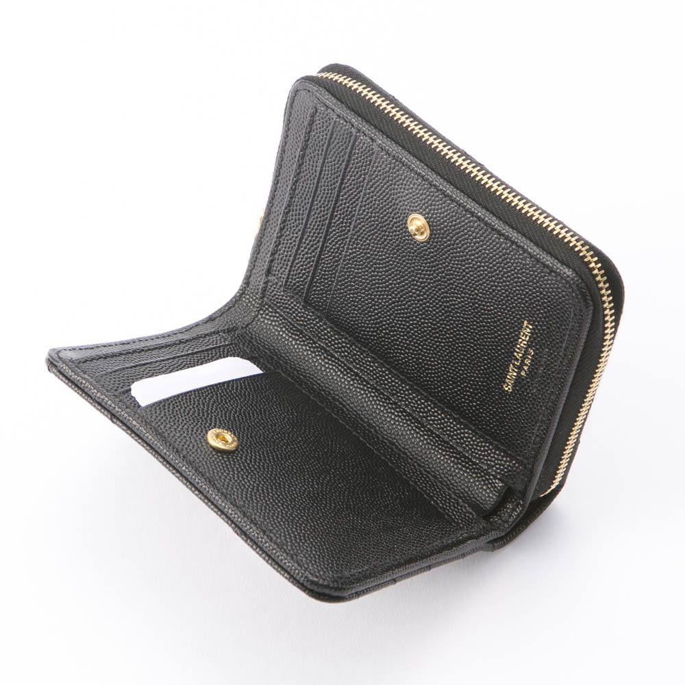 サンローラン Saint Laurent 折財布 ﾓﾉｸﾞﾗﾑYSLﾏﾃﾗｯｾ 403723BOW01【FITHOUSE ONLINE SHOP】
