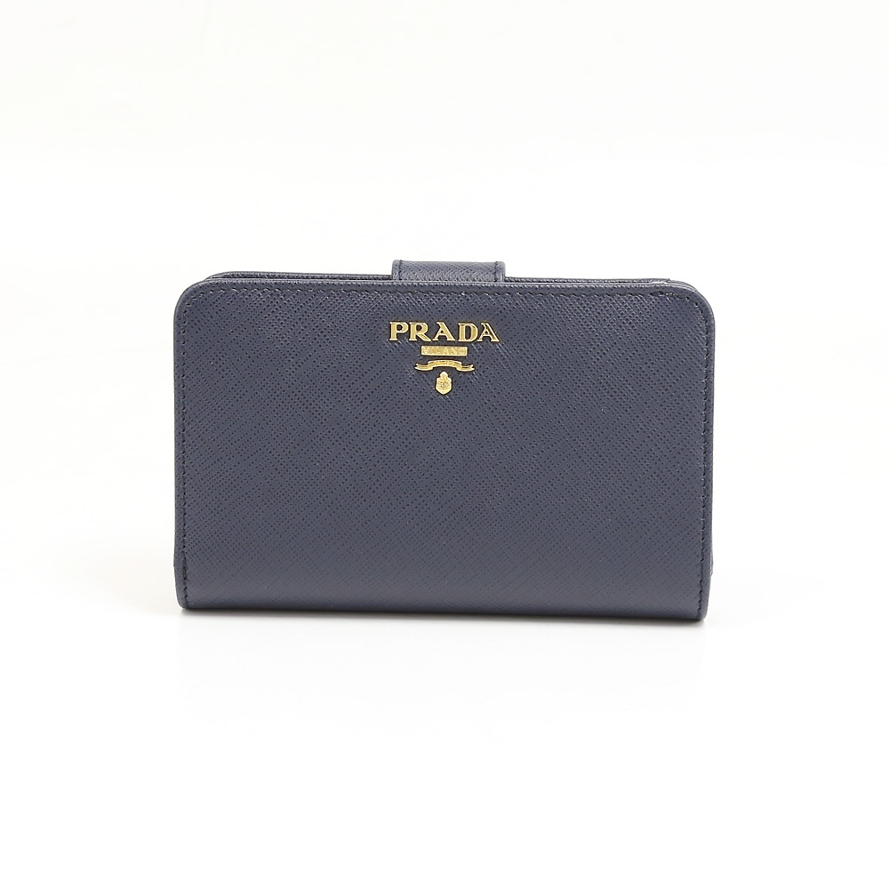 PRADA プラダ 財布 1ML225 紺色