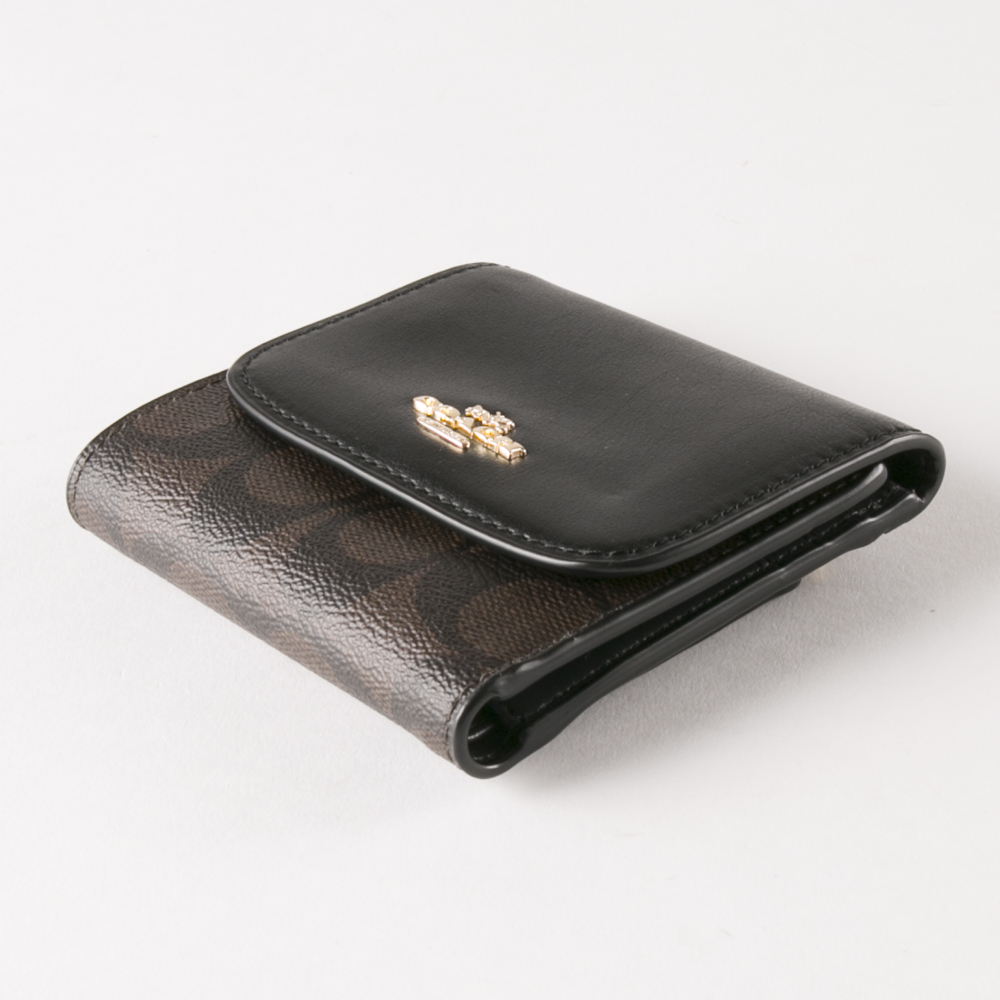 コーチ COACH 折財布 シグネPVC三折外小銭付 F87589【FITHOUSE ONLINE SHOP】