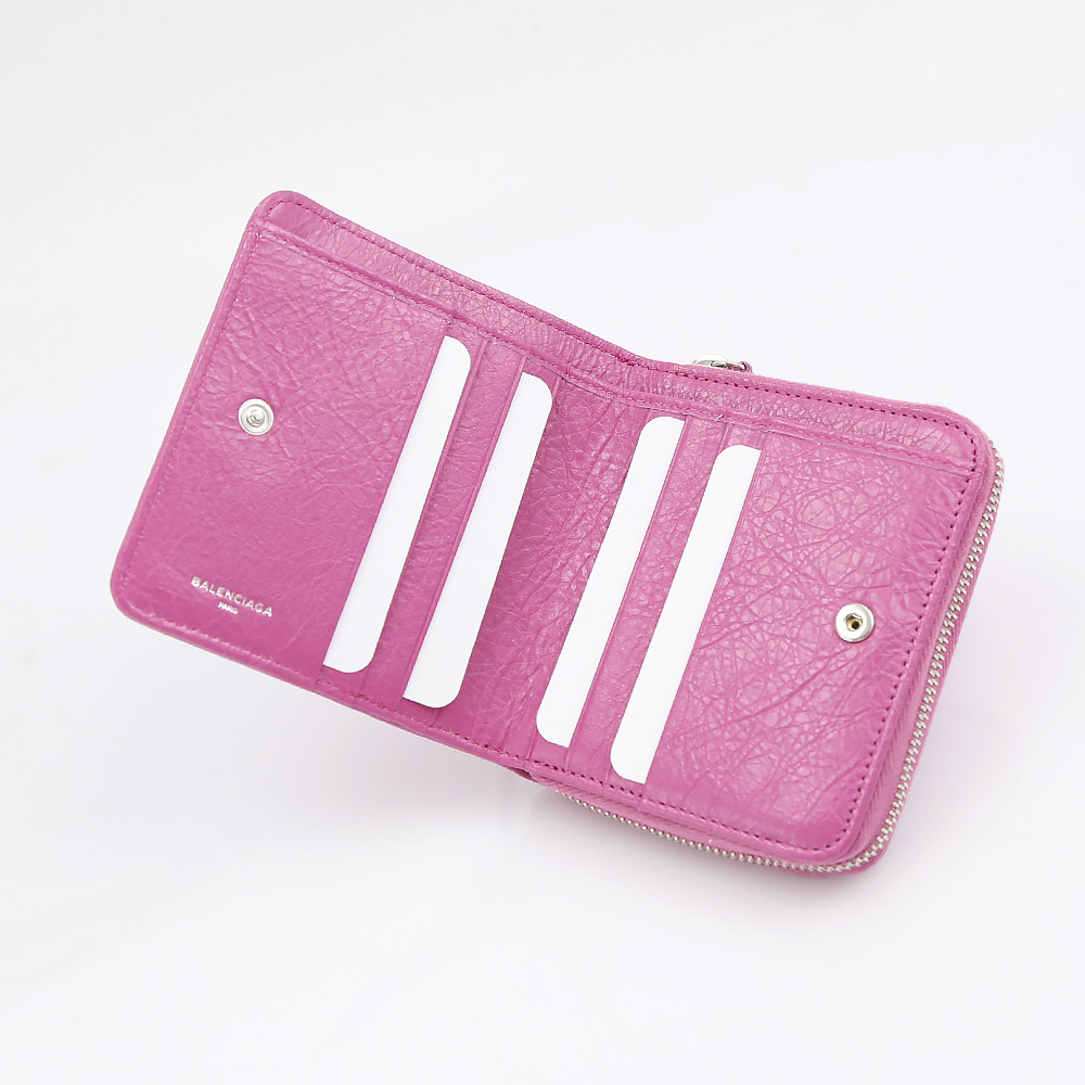 【10％OFFクーポン対象商品】バレンシアガ BALENCIAGA 財布 CLASSIC ラウンド二つ折り財布 310699D940N【FITHOUSE ONLINE SHOP】