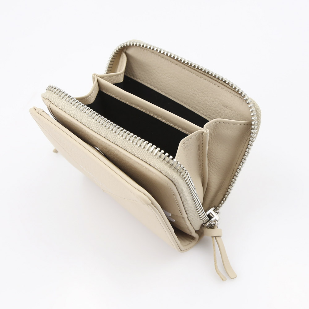 【10％OFFクーポン対象商品】BALENCIAGA バレンシアガ  PAPER折外ラウンド小銭付 371662DLQ0N/2730 ベージュ【FITHOUSE ONLINE SHOP】