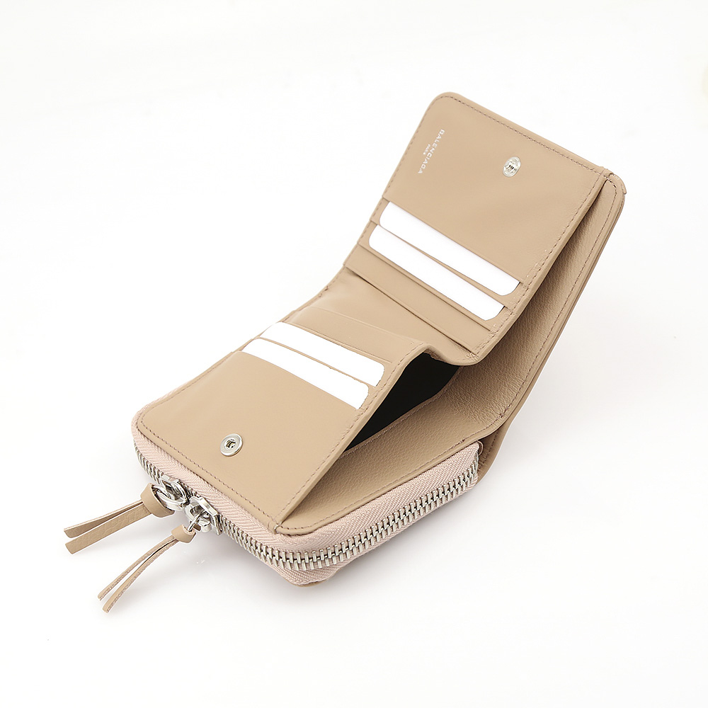 【10％OFFクーポン対象商品】バレンシアガ BALENCIAGA 折財布 PAPER折外ラウンド小銭付 371662DLQ0N【FITHOUSE ONLINE SHOP】