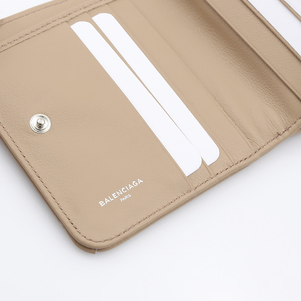 【10％OFFクーポン対象商品】バレンシアガ BALENCIAGA 折財布 PAPER折外ラウンド小銭付 371662DLQ0N【FITHOUSE ONLINE SHOP】