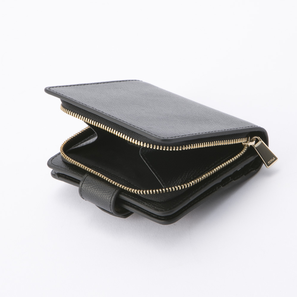 FURLA フルラ METROPOLIS折RF小銭付 PR96-904641/ONYX ブラック【FITHOUSE ONLINE SHOP】