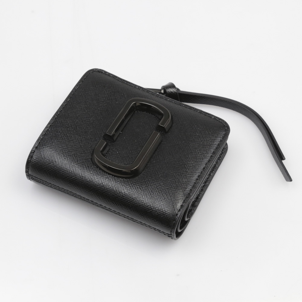 Marc Jacobs] THE SNAPSHOT DTM MINI COMPACT WALLET M0014986 001 BLACK