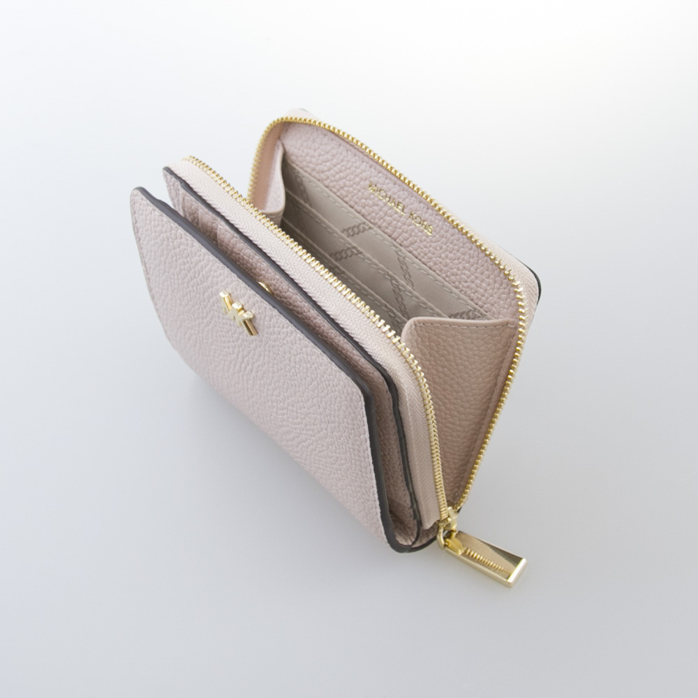 マイケルコース MICHAEL KORS 折財布 MERCERレザー折外RF小銭付 32F8GF6Z0L 001-BK ブラック【FITHOUSE ONLINE SHOP】