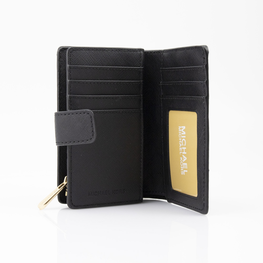 マイケルコース MICHAEL KORS 折り財布 35F7GTVF2L 001-BK ブラック【FITHOUSE ONLINE SHOP】