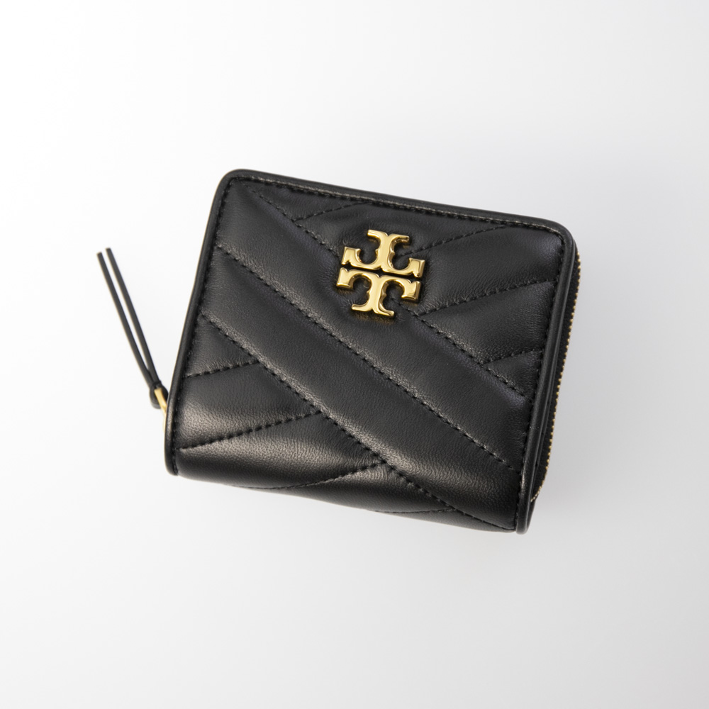 トリーバーチ TORY BURCH ミドル財布 KIRA CHEVRON折外RF小銭 56820【FITHOUSE ONLINE SHOP】